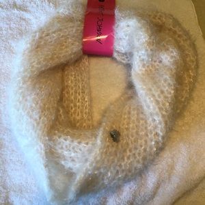 Cream Cowl scarf